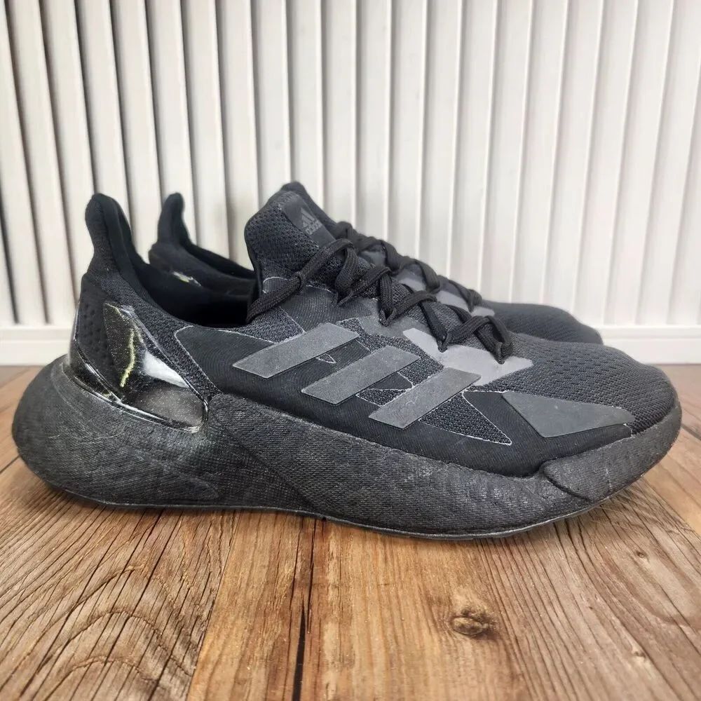 Adidas X9000L4 Boost Mens Sz 7.5 Core Black Running Active Sneakers Shoes FW8386